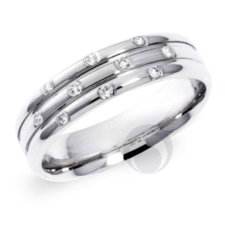 Diamond Platinum Wedding Ring