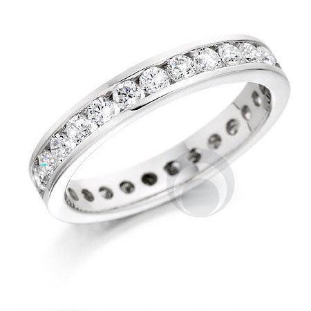 Channel Set Eternity Ring PRC006