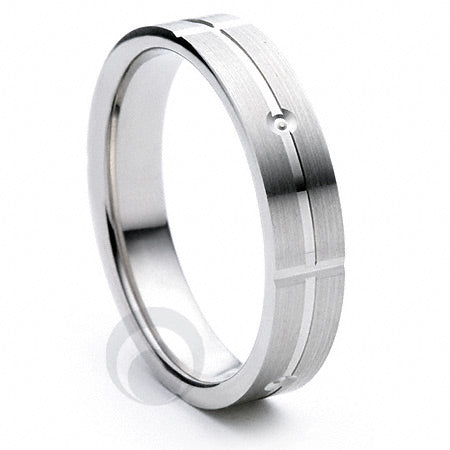 Platinum Wedding Ring Carino