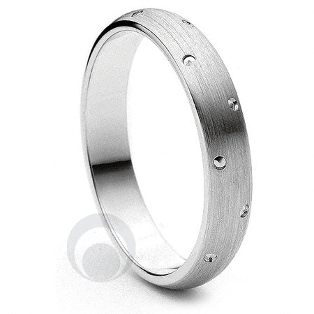 Platinum Wedding Ring Entrelacè