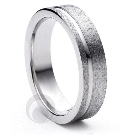 Platinum Wedding Ring Eterno