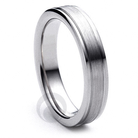 Platinum Wedding Ring Fiore
