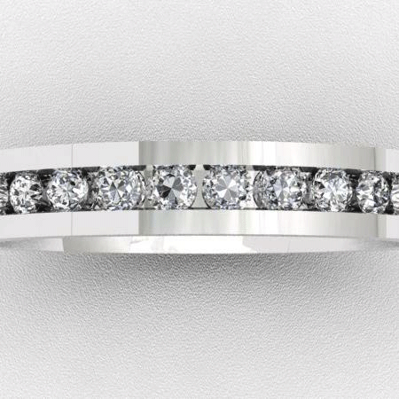 Channel Set Eternity Ring PRC006 360