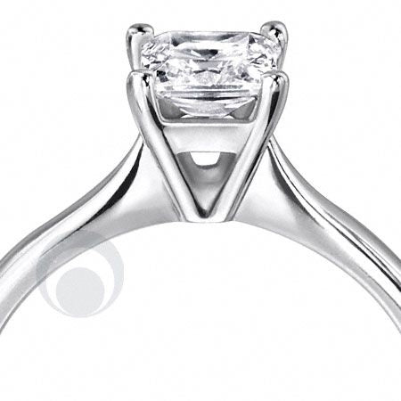 Diamond Platinum Engagement Ring