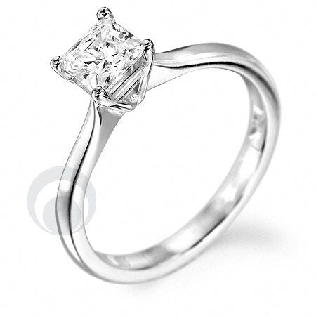 Diamond Platinum Engagement Ring